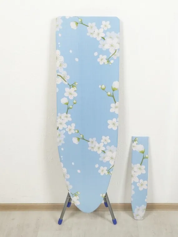 Доска гладильная Nika «Белль-Юниор 3», 112×34,5 см, два положения высоты 70, 80 см, МИКС