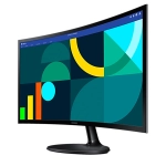 Монитор 24" SAMSUNG LS24D360GAIXCI VA 1800R 1920x1080 100Hz 4мс 250кд/м2 3000:1 D-Sub HDMI