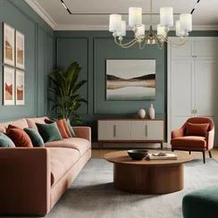 6590/8 CLASSI LN25 57 латунь/мятный зеленый, металл, керамика/текстиль Люстра подвесная E14 8*40W 220V ANRI