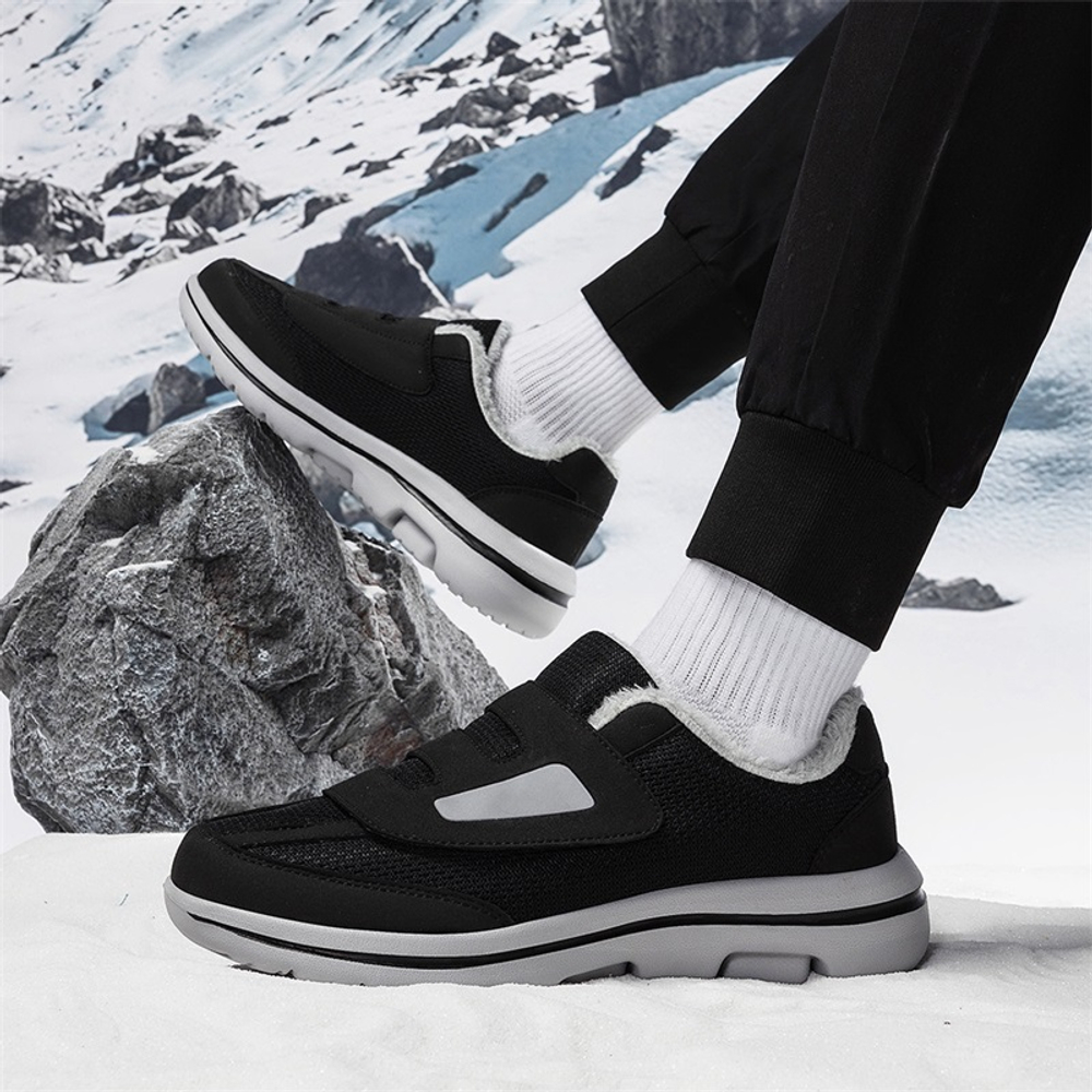 CHENGSHILUOTUO Elderly Insulated Shoes Unisex