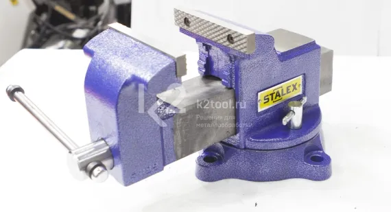 Тиски слесарные Stalex "Гризли" 100 мм