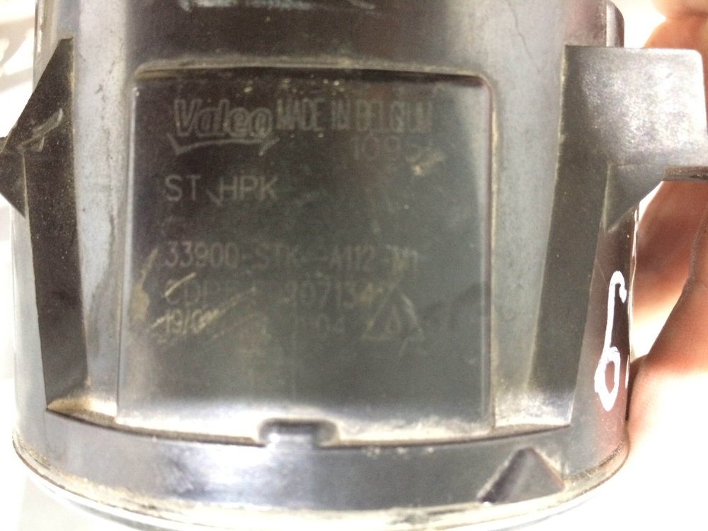 ПТФ передняя Honda, Citroen, Peugeot, Ford Accord 8, Berlingo, C4 2, Mondeo 5  Б/У Оригинал 89211690