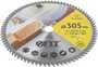 Диск пильный для циркулярных пил по дереву FIT 305 х 30/25.4 х 80T 37762