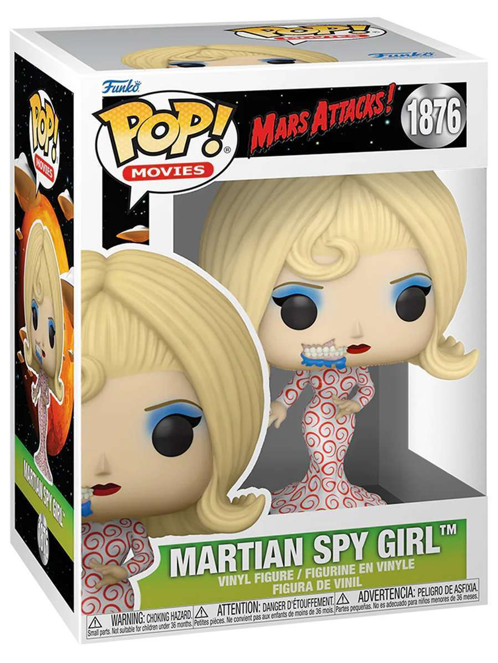 Фигурка Funko POP! Movies Mars Attacks Martian Spy Girl (1876) 83567