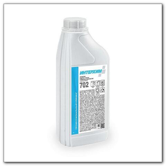 Концентрированное средство очистки стеклянных поверхностей с защитным эффектом 1л. №702. Интерхим