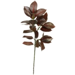 Искусственное растение «Ветка Фикуса» 100см бордовая