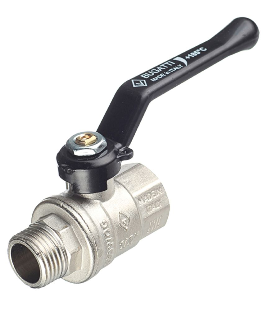 Кран шар. 1/2" г/ш ручка BUGATTI