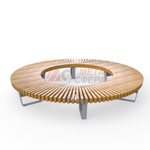 Лавка Rail Road 02 круг