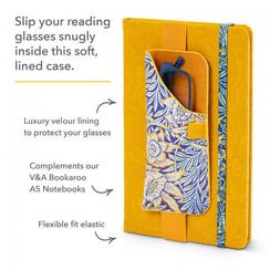 V&A Bookaroo Glasses Case - Morris Tulip & Willow