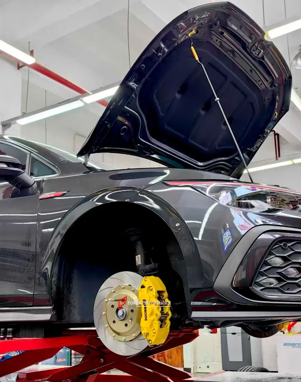 КАРБОН КЕРАМИЧЕСКИЕ ТОРМОЗНЫЕ ДИСКИ ДЛЯ VOLKSWAGEN GOLF GTI MK8 CD1 2020+ Фольксваген Гольф