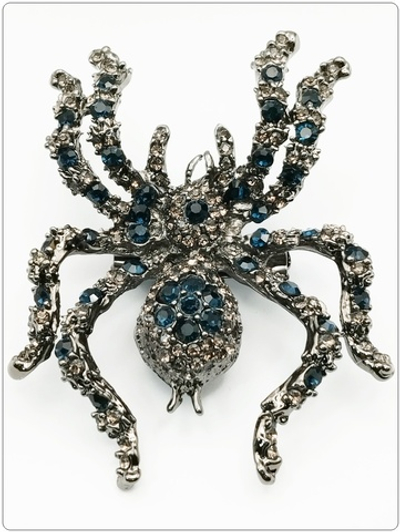 Брошь булавка "Паук птицеед".