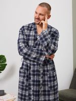 Халат мужской Сильвестр-2 Виотекс СИНИЙ