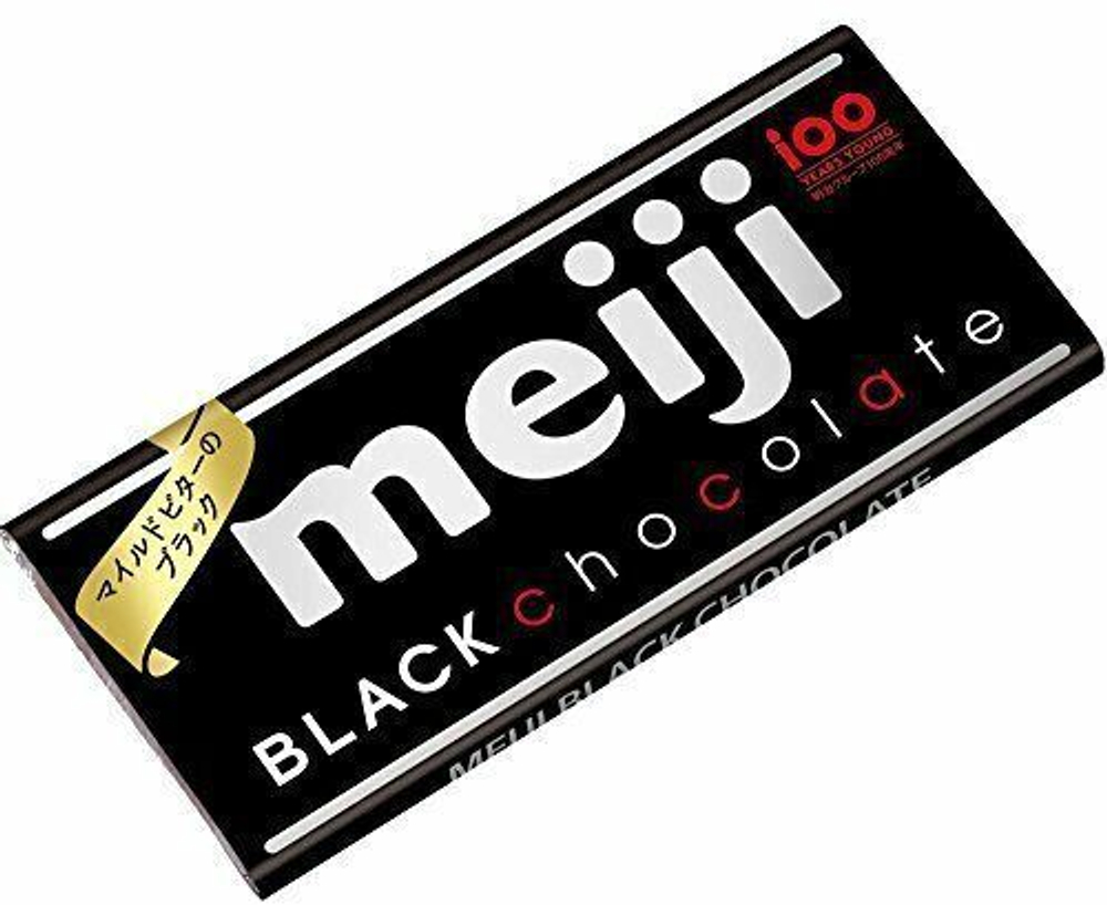 Шоколад Meiji Black черный, 50 гр