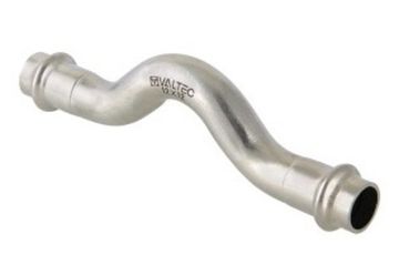 Обвод пресс Valtec 15х15 мм раструб-раструб (пресс-фитинги из нерж. стали серии VTi.971.I)