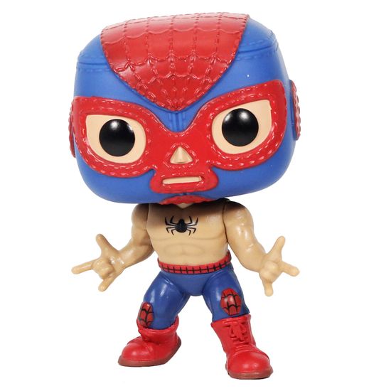 Фигурка Funko POP! Bobble Marvel Luchadores Spider-Man (706) 53862 / Фигурка Фанко ПОП! по мотивам вселенной "Марвел" Луча либре Человек-паук