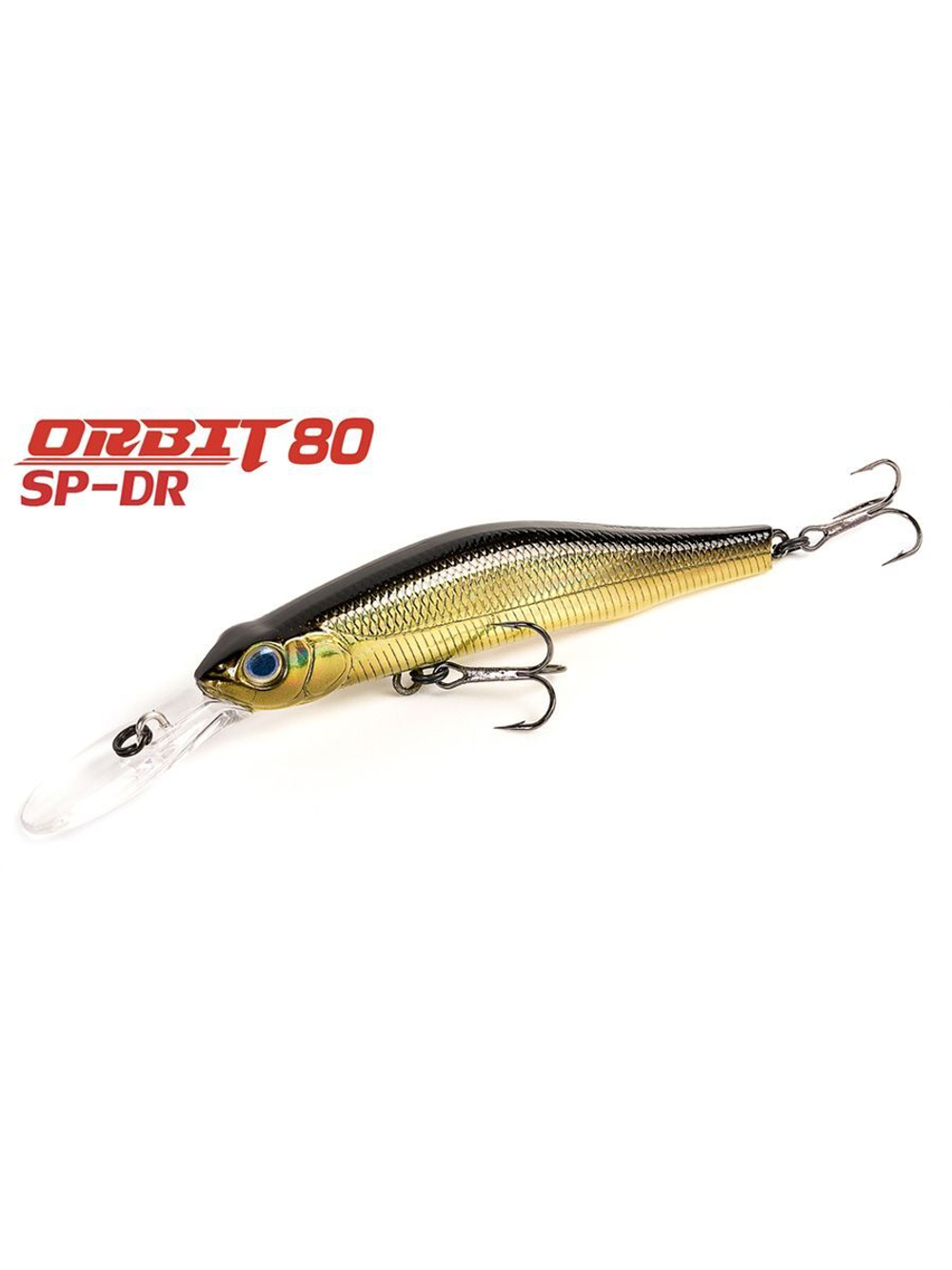 Воблер для рыбалки ZIPBAITS Orbit 80 SP-DR, 80мм, 9.0гр., заглубление 1.5-2.0м., цвет 537R, суспендер