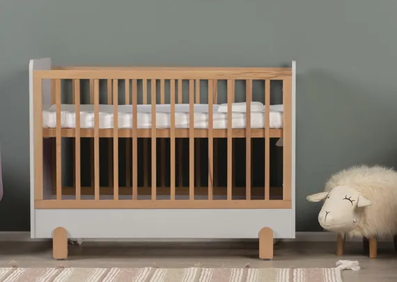 Кроватка Ice-cream (светло-серый)