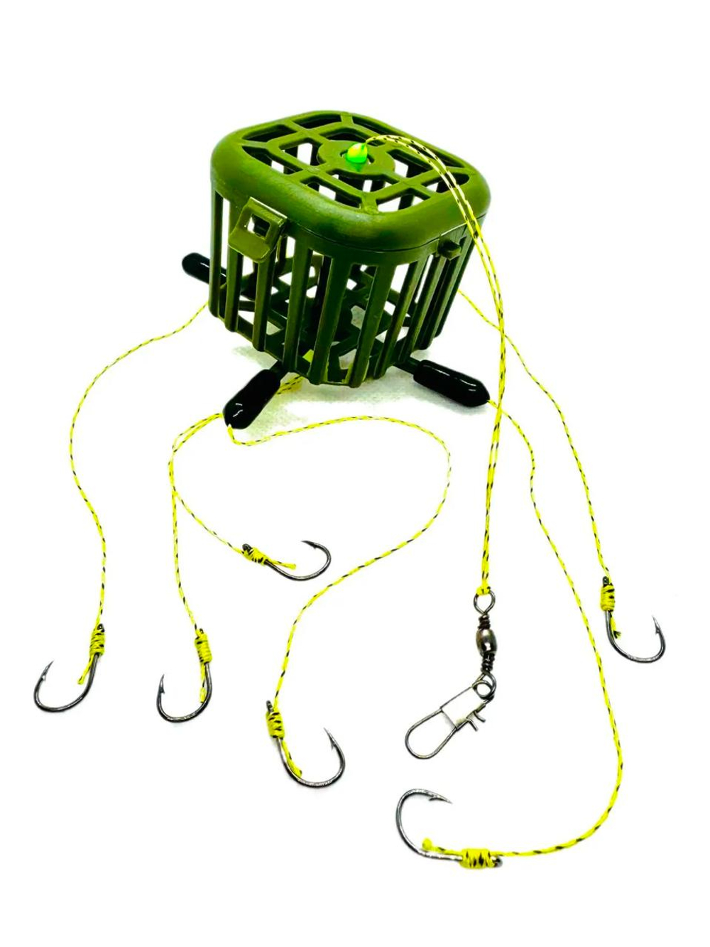 Монтаж квадрат 6 крючков 10грам