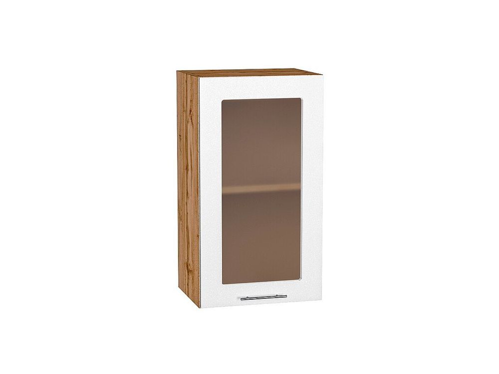 Шкаф верхний с 1-ой остекленной дверцей Валерия-М