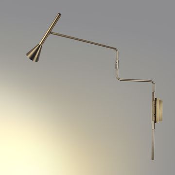 Бра 9W 3000K 7032/1W бронза IZZY Odeon Light