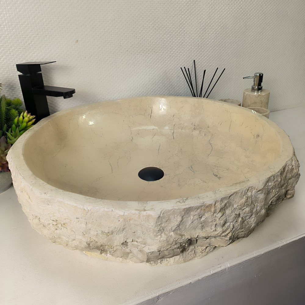 Раковина из мрамора Erozy Cream EM-64948 62*61*15 0878