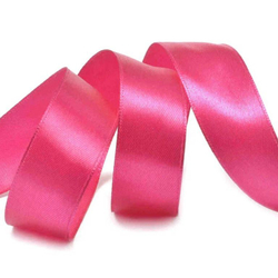 Лента атласная 25 мм (23 метра, цвет №181 Коралловый)