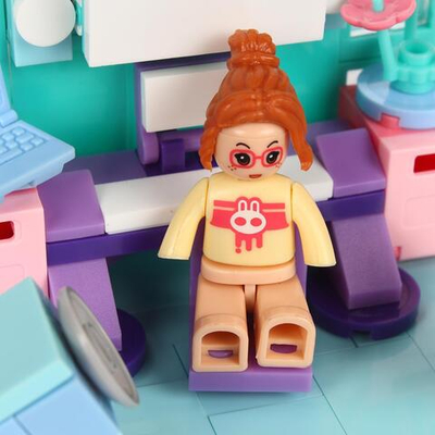 Конструктор блочный Слубан "Любимая комната" (8шт в шб.) (Арт. M38-B0791)