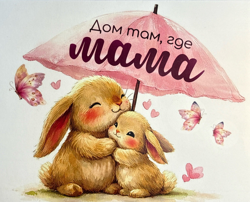 Шоко набор «Дом там где мама»