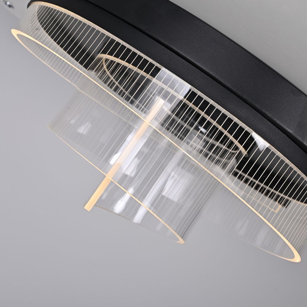 Потолочная Люстра Riven Black D50 By Imperiumloft