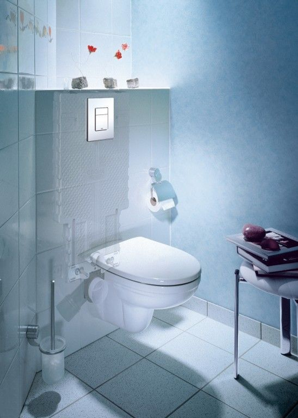 Инсталляция для подвесного унитаза Grohe Rapid SL 38772001 3 в 1 с кнопкой смыва
