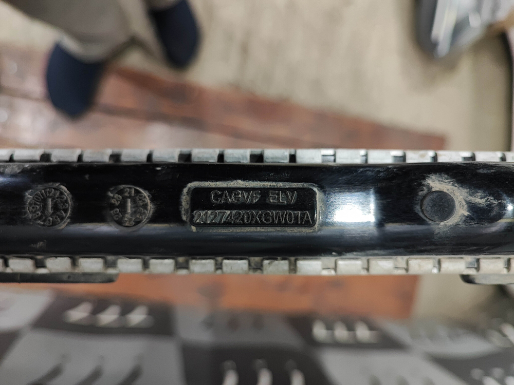 Радиатор низкотемпературный Haval F7 2 24-нв Б/У Оригинал 2127420XGW01A