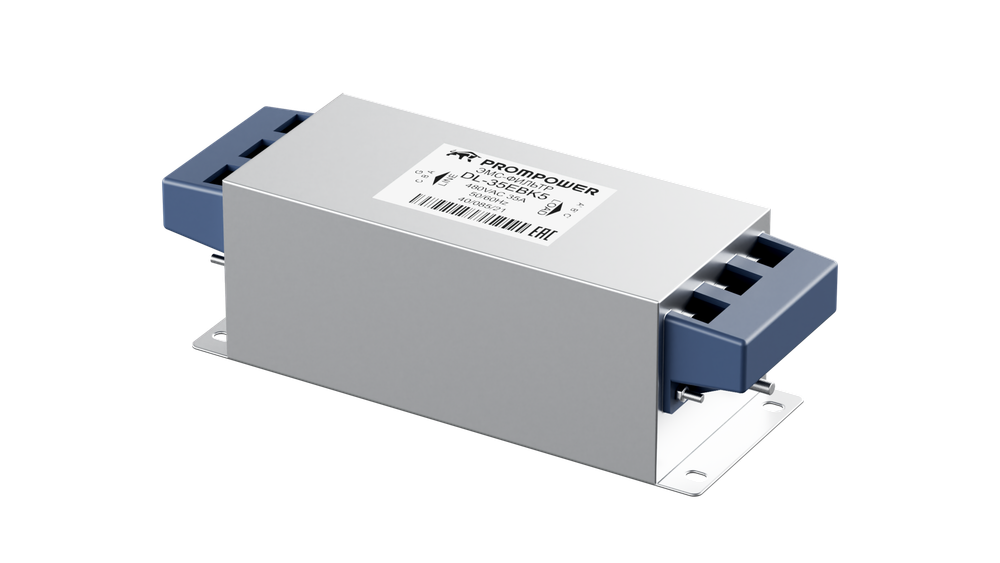 ЭМС-фильтр PROMPOWER DL-35EBK5, 400 В, 35 А, категория C2