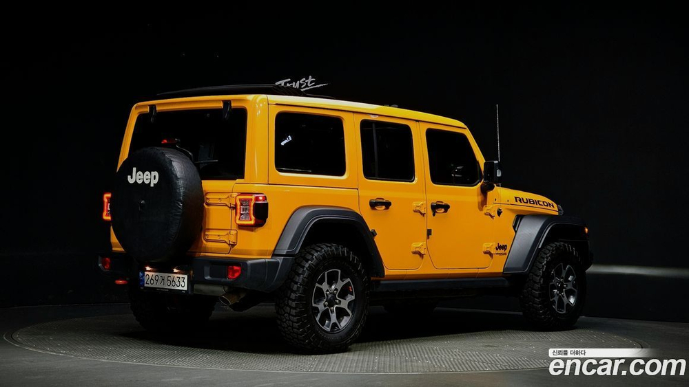 Jeep Wrangler (JL) 2.0 Rubicon Power Top 4 двери 나초에디션 (07.2021)