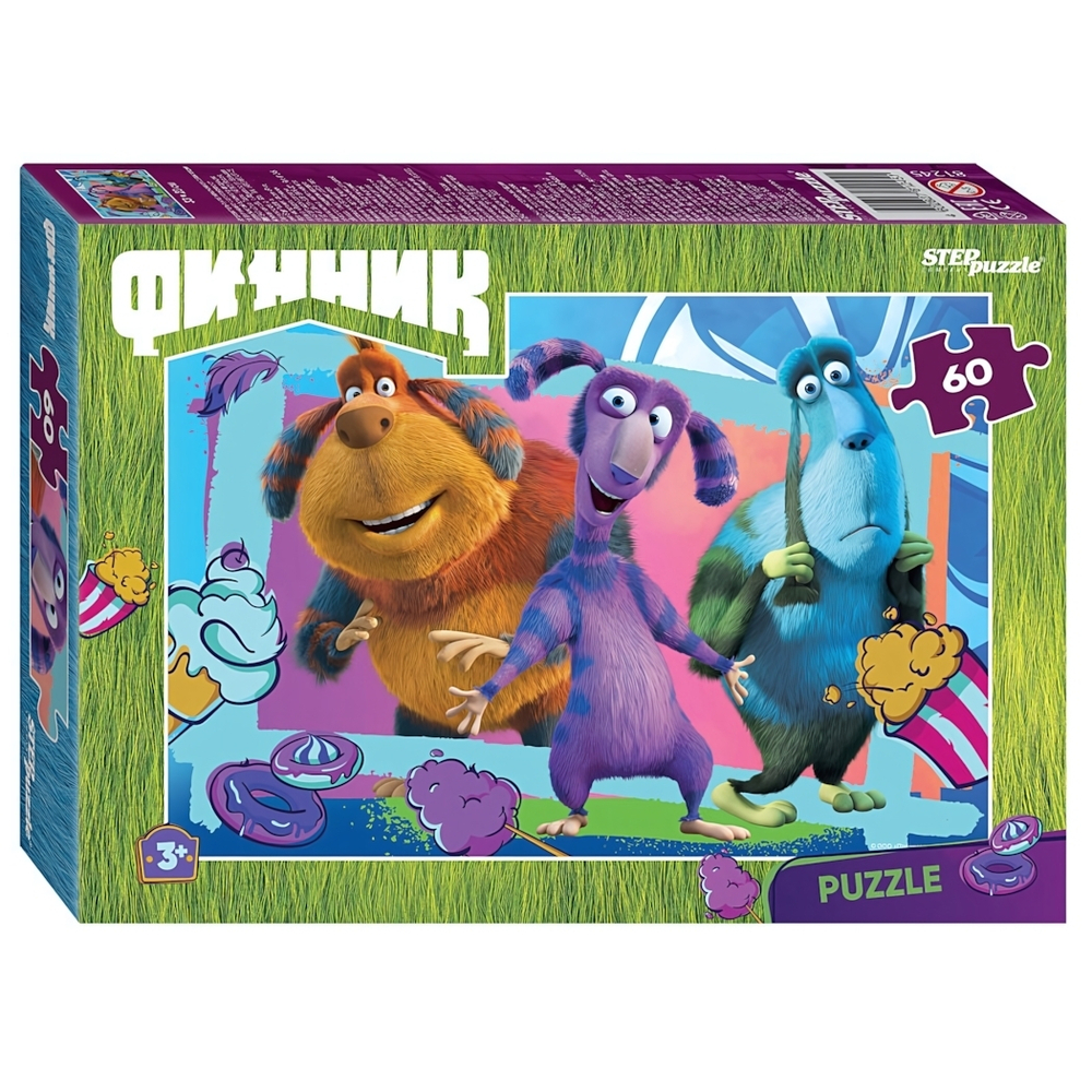 Пазл 60эл. "Финник" (Степ Пазл)