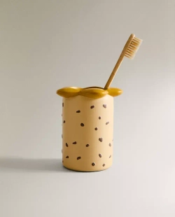 ZARA HOME ДЕТСКИЙ ДЕРЖАТЕЛЬ ДЛЯ ЗУБНЫХ ЩЕТОК, КОРИЧНЕВЫЙ