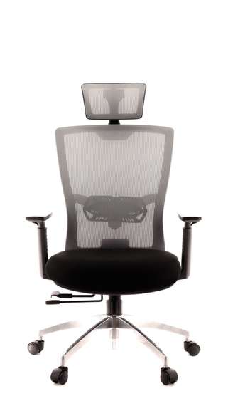 Эргономичное кресло Everprof Polo S Сетка Серый