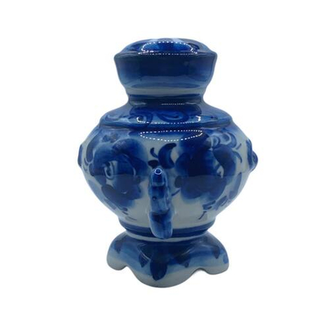 Фигурка Самовар малый гжель