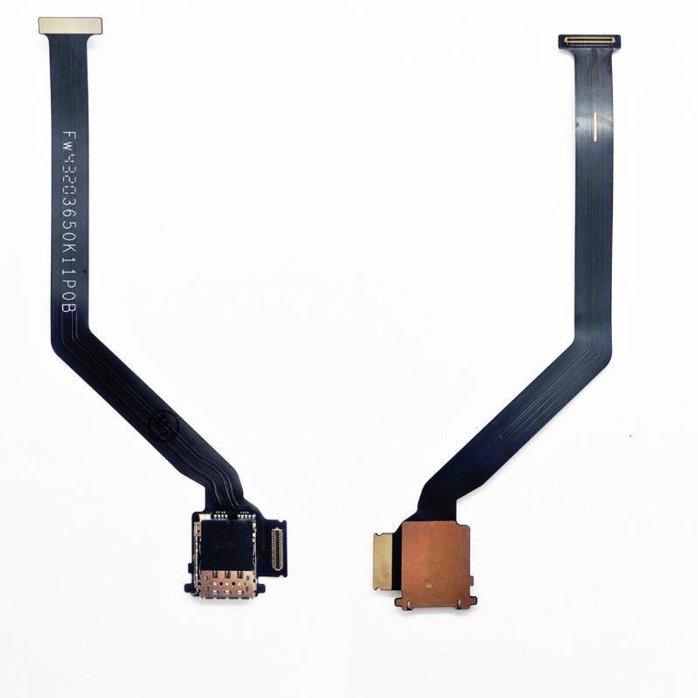 Шлейф для Xiaomi Poco F3/Mi 11i плата на разъем SIM
