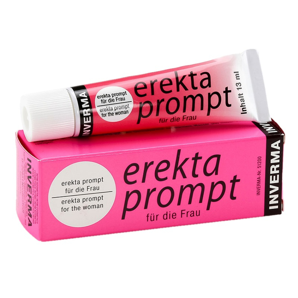 Возбуждающий женский крем Inverma Erekta Prompt 13мл