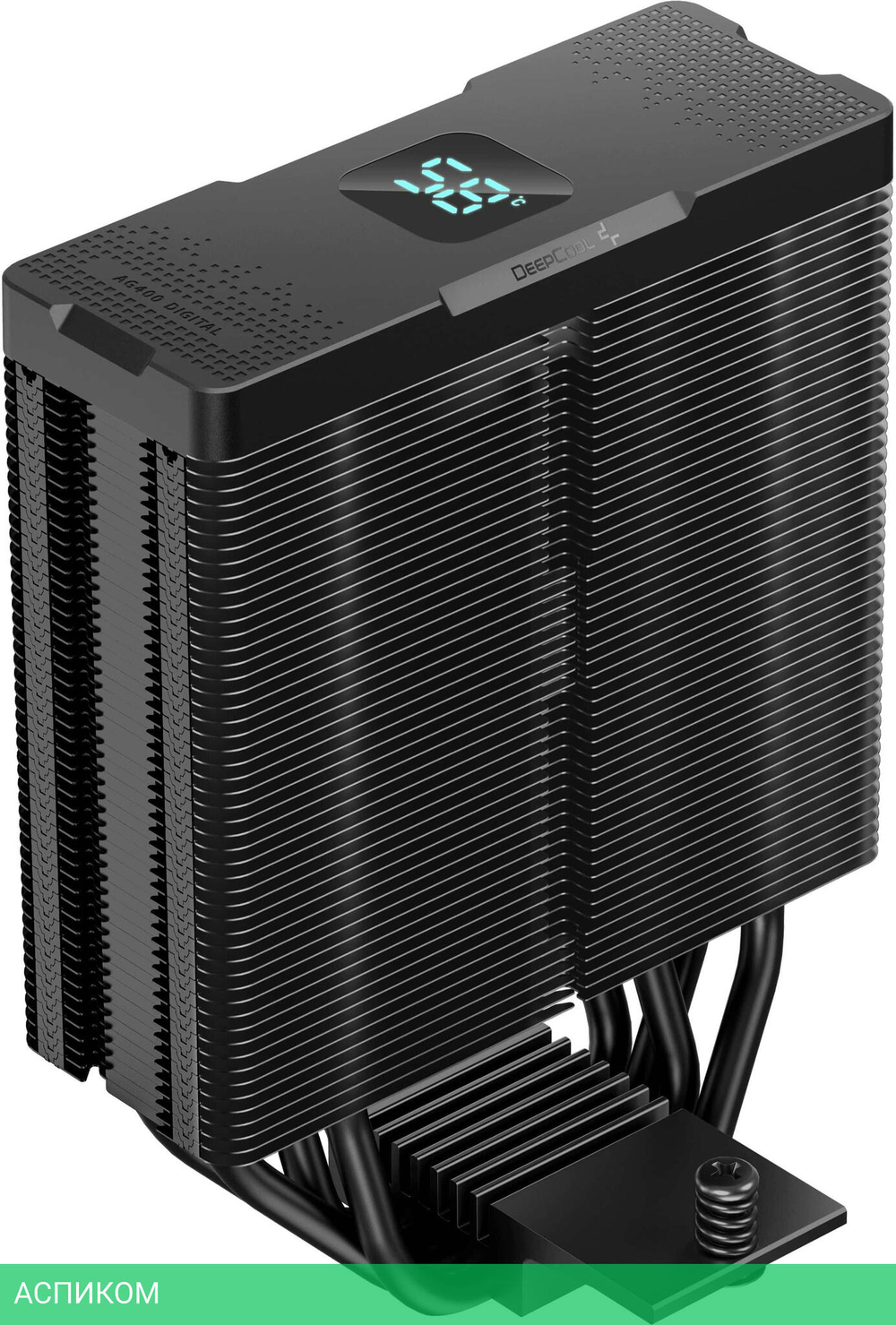 Кулер для процессора DeepCool AG400 DIGITAL BK (R-AG400-BKNDMN-G-2)