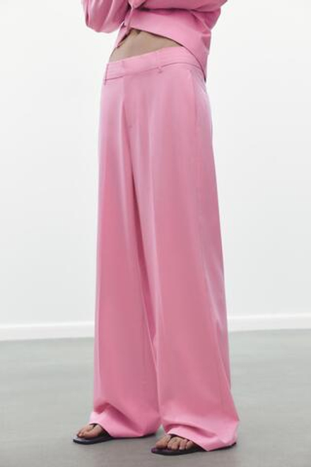 ZARA БРЮКИ, РОЗОВЫЙ