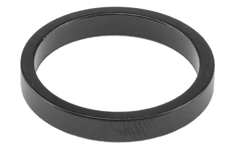 Проставочное кольцо рулевой колонки алюминиевое &quot;спейсер&quot;, h-5мм, для штока вилки 1-1/8&quot;, черное
