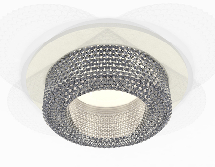 Ambrella Комплект встраиваемого светильника с композитным хрусталем MR16 Встраиваемые XC7621020