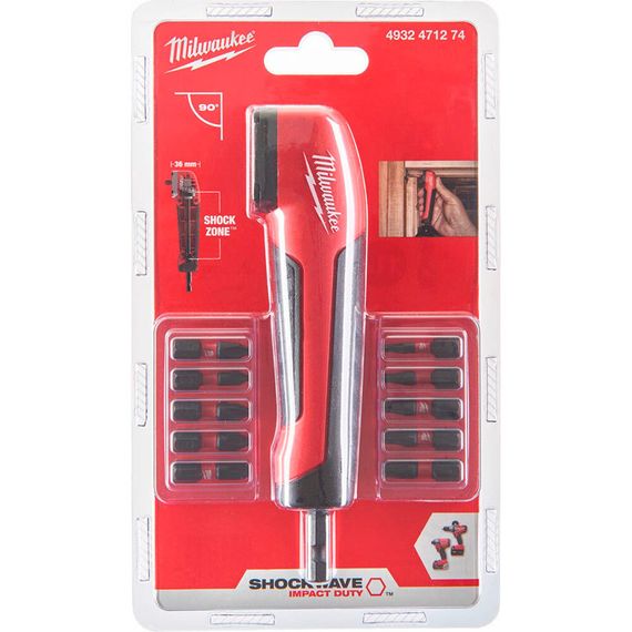 Насадка угловая Milwaukee SHOCKWAVE (274)