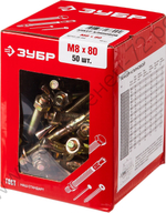 ЗУБР М8 х 80 мм, клиновой анкер, 50 шт (302032-08-080)