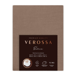 Простыня Verossa Сатин На Резинке Caramel 160х200 борт 30см