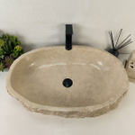 Каменная раковина из мрамора Erozy Cream EM-05516 (70*46*16) 0880 из натурального камня