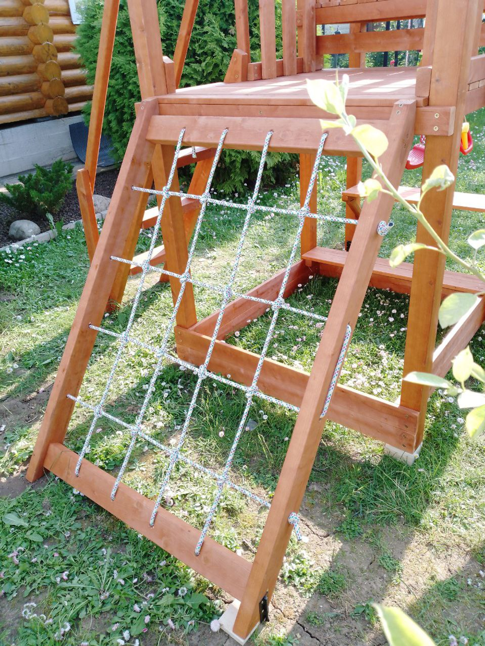 Детский игровой комплекс Савушка "Мастер" - 2 (с окраской) горка 3м