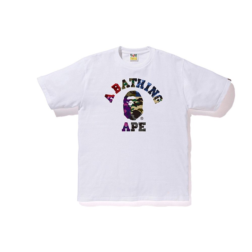 BAPE Mix Camo College Tee t