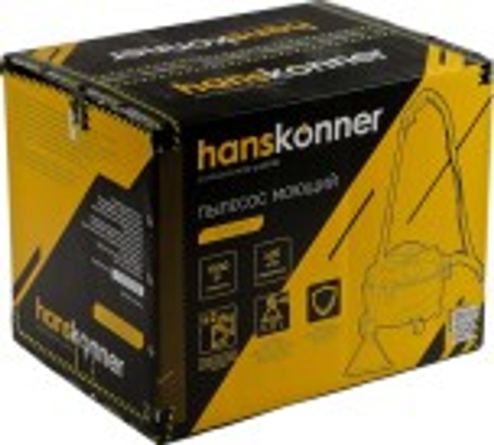 Пылесос сетевой HANSKONNER HVC30WD моющий